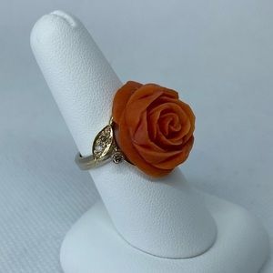 Coral Rose Gold Ring ✨HP✨